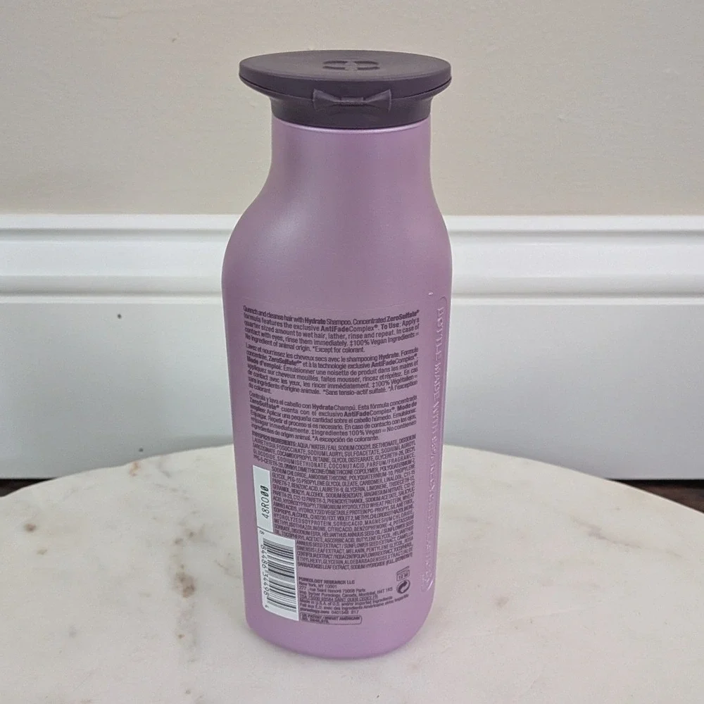 NEW Pureology Hydrate Shampoo 8.5oz For Dry Color-Treated Hair Sulfate-Free‎
